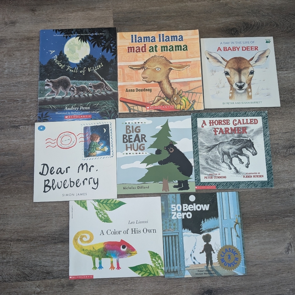 Children's Book Collection Paper Back 8 Books Lot #2